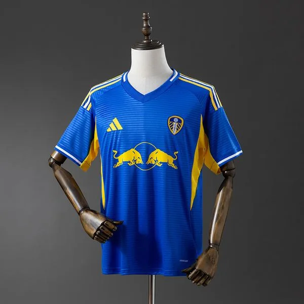 Camiseta de fútbol Leeds United 2025/26 VISITANTE MANGA CORTA VERSION FAN