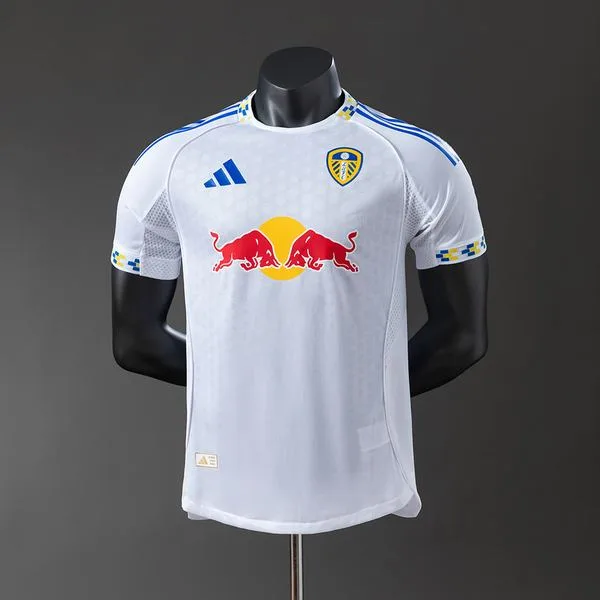 Camiseta de fútbol Leeds United 2025/26 LOCAL MANGA CORTA VERSION JUGADOR