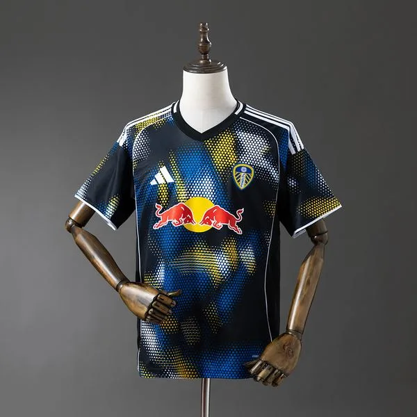 Camiseta de fútbol Leeds United 2025/26 TERCERA MANGA CORTA VERSION FAN