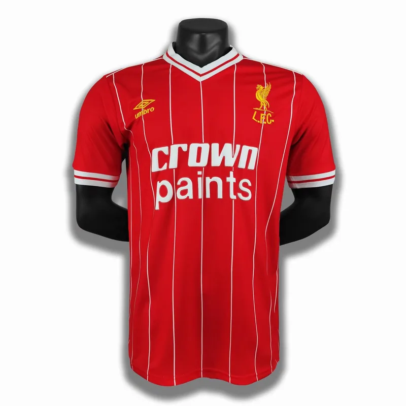 Camiseta Liverpool 1981/84 LOCAL MANGA CORTA VERSION FAN