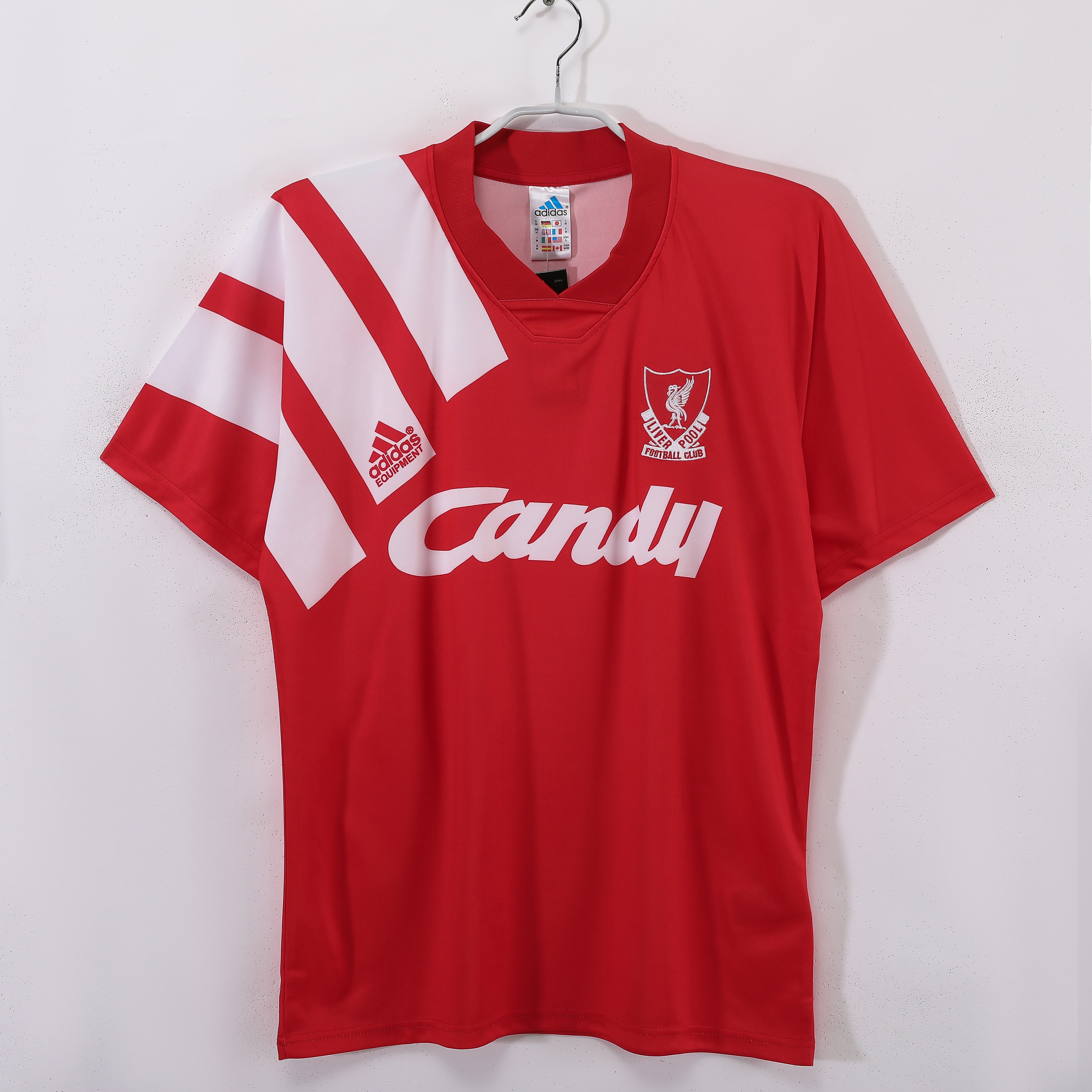 Camiseta de fútbol Liverpool 1991/92 LOCAL MANGA CORTA VERSION FAN