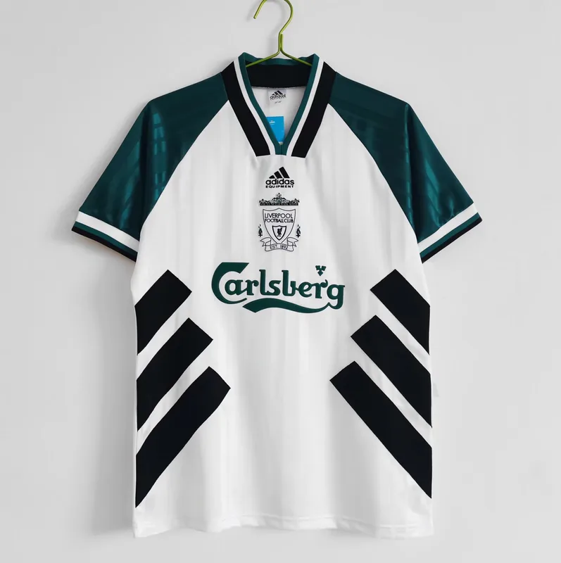 Camiseta Liverpool 1993/95 VISITANTE MANGA CORTA VERSION FAN