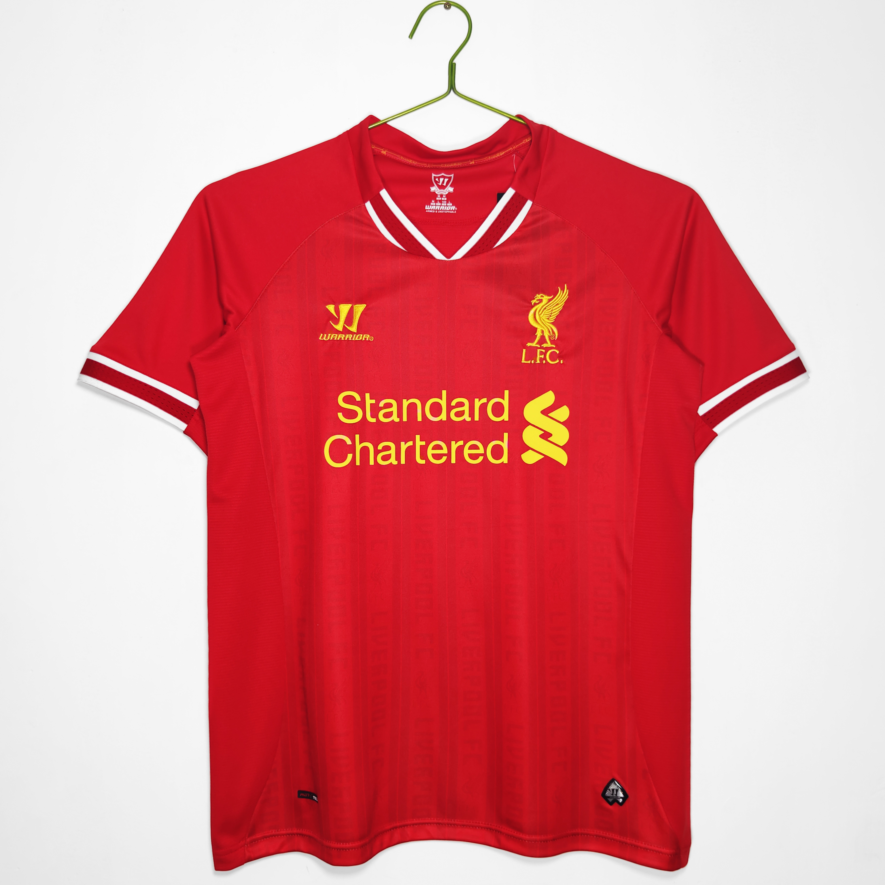 Camiseta de fútbol Liverpool 2013/14 LOCAL MANGA CORTA VERSION FAN