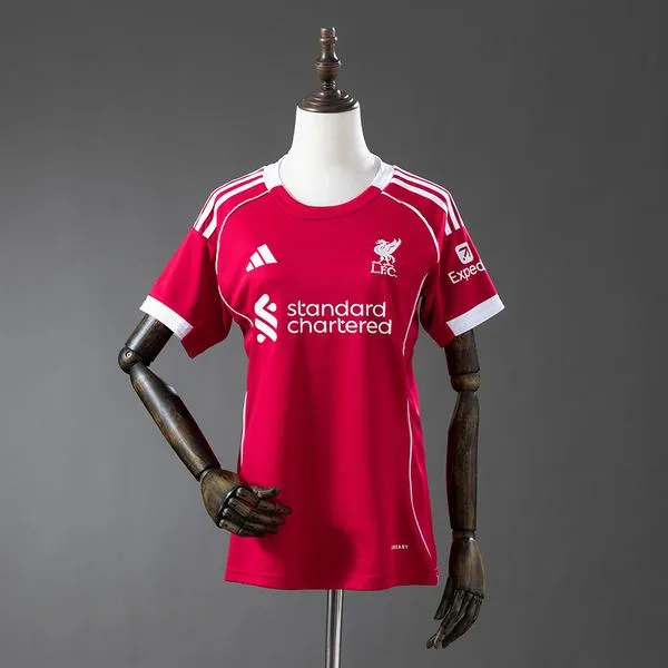 Camiseta de fútbol Liverpool 2025/26 LOCAL MUJER