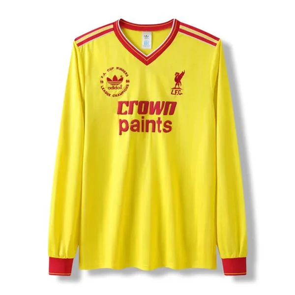 Camiseta de fútbol Liverpool 1985/87 TERCERA MANGA LARGA VERSION FAN