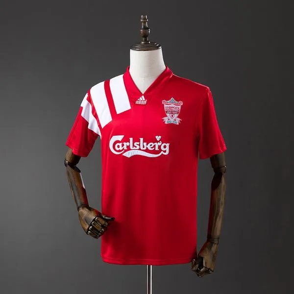 Camiseta de fútbol Liverpool 1992/93 LOCAL MANGA CORTA VERSION FAN