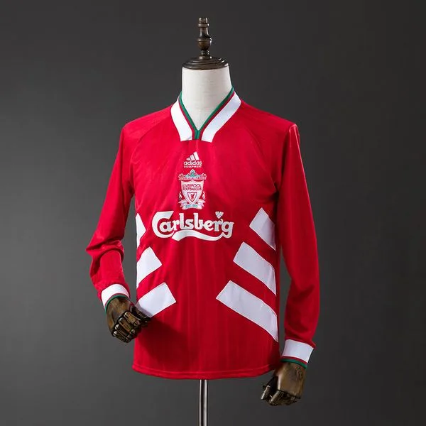 Camiseta de fútbol Liverpool 1993/95 LOCAL MANGA LARGA VERSION FAN