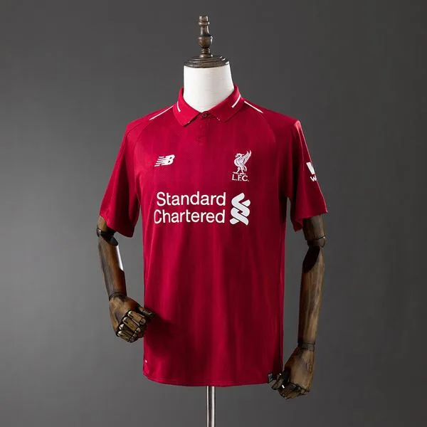 Camiseta de fútbol Liverpool 2018/19 LOCAL MANGA CORTA VERSION FAN