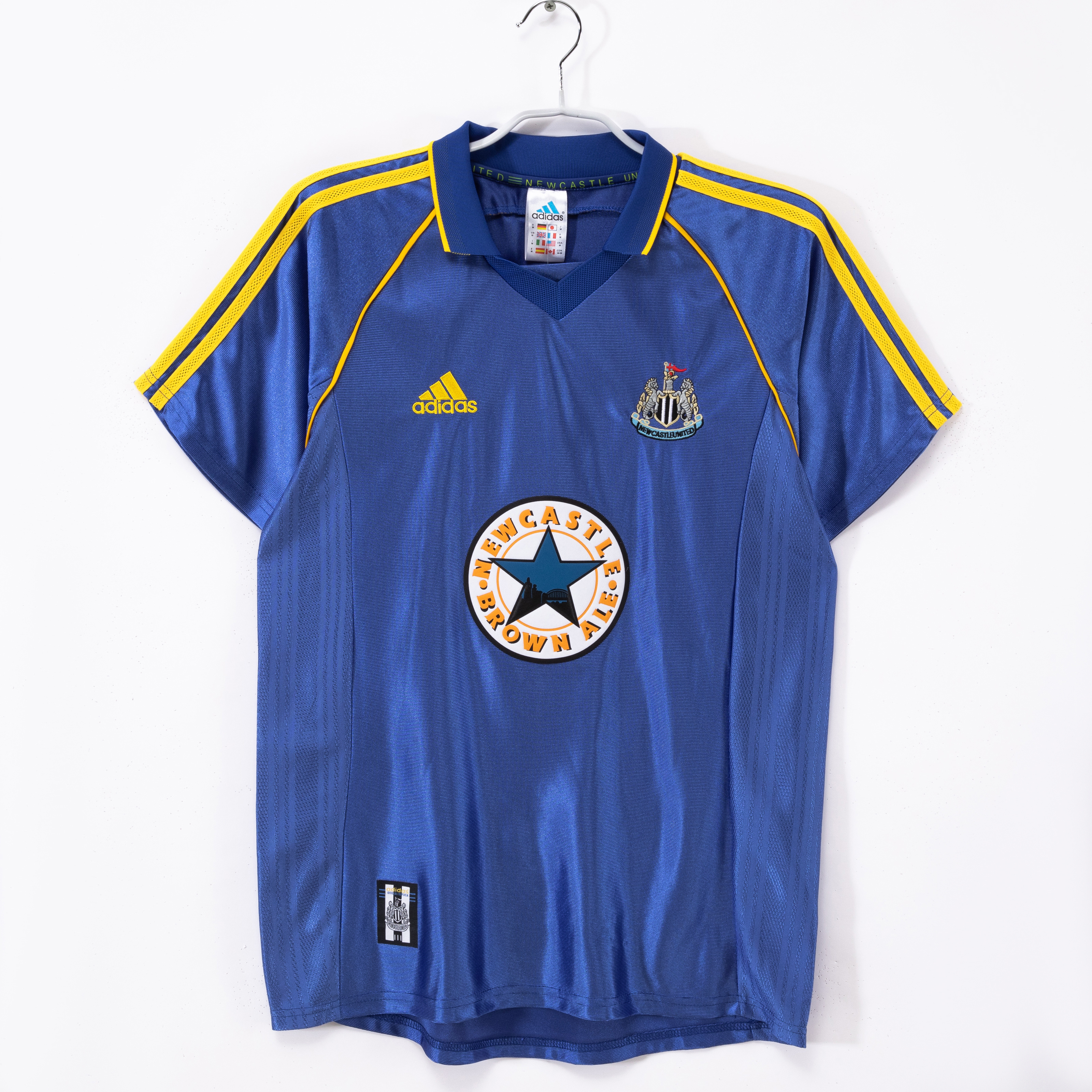 Camiseta de fútbol Newcastle 1998/00 VISITANTE MANGA CORTA VERSION FAN