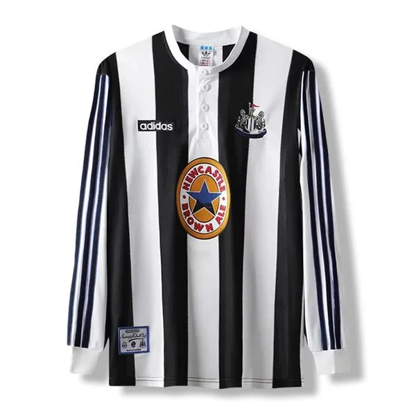 Camiseta de fútbol Newcastle 1995/97 LOCAL MANGA LARGA VERSION FAN