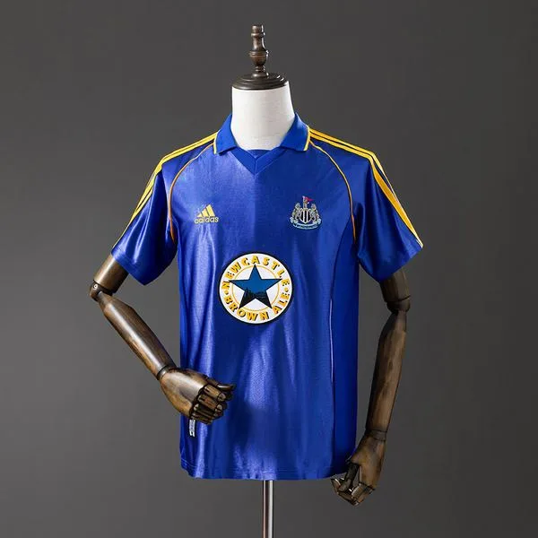 Camiseta de fútbol Newcastle 1998/99 VISITANTE MANGA CORTA VERSION FAN
