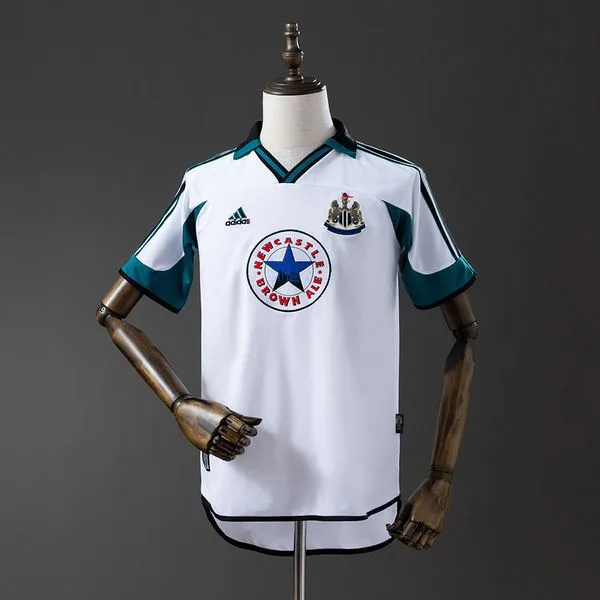 Camiseta de fútbol Newcastle 1999/00 VISITANTE MANGA CORTA VERSION FAN