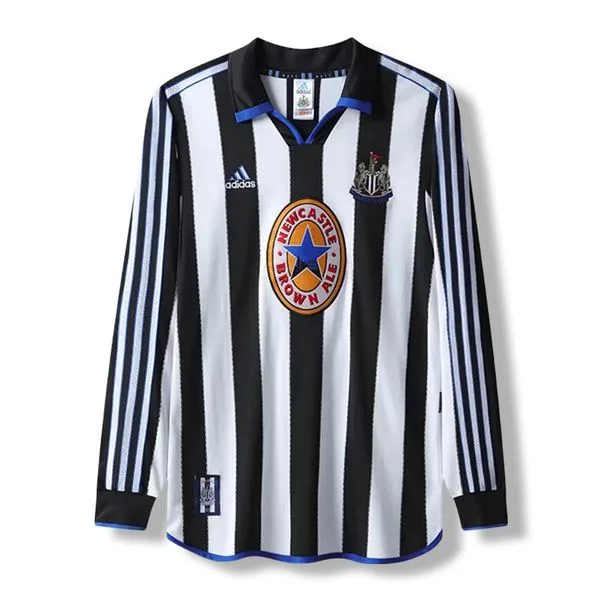 Camiseta de fútbol Newcastle 2000/01 LOCAL MANGA CORTA VERSION FAN