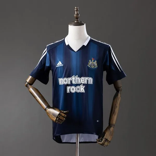 Camiseta de fútbol Newcastle 2004/05 VISITANTE MANGA CORTA VERSION FAN
