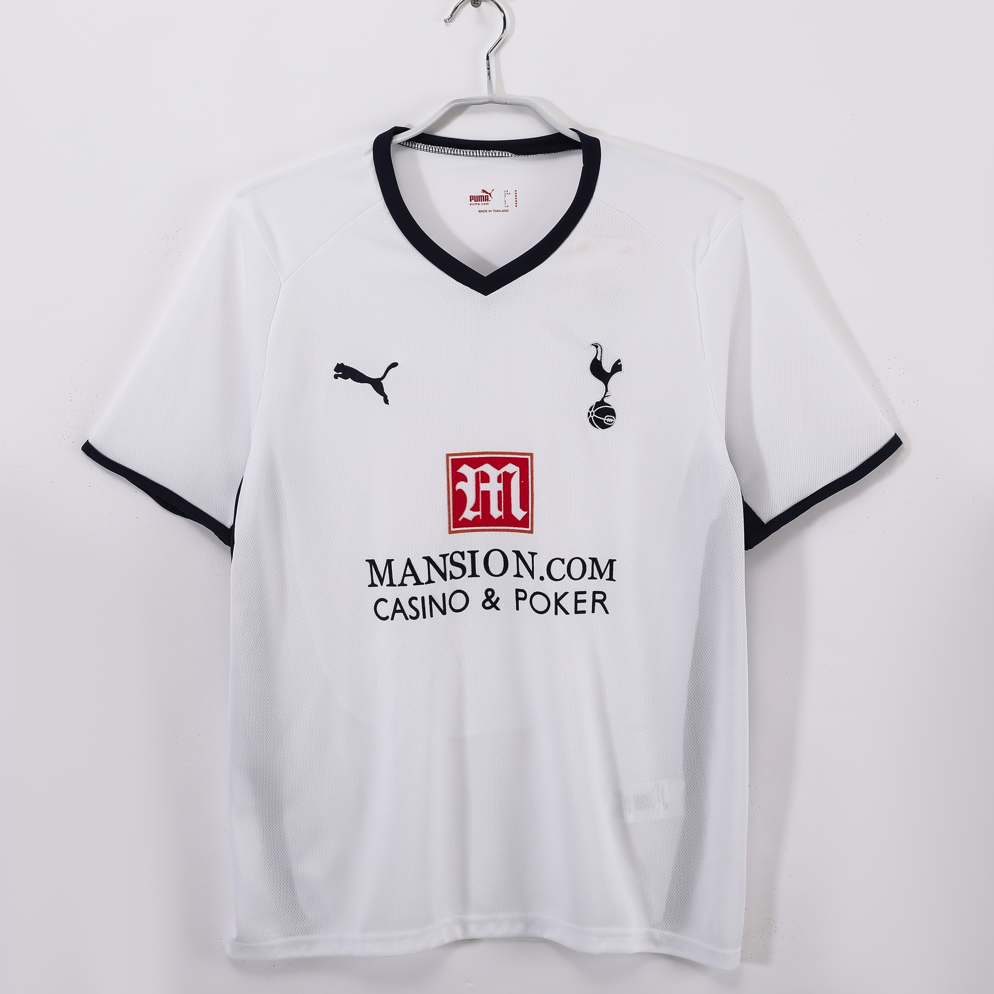 Camiseta de fútbol Tottenham 2008/09 LOCAL MANGA CORTA VERSION FAN