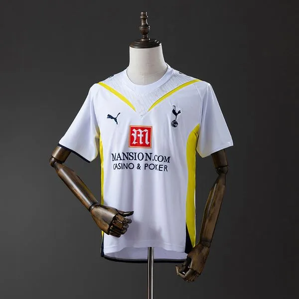 Camiseta de fútbol Tottenham 2009/10 LOCAL MANGA CORTA VERSION FAN