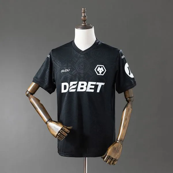 Camiseta de fútbol Wolves 2025/26 PORTERO MANGA CORTA VERSION FAN