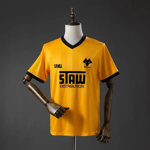 Camiseta de fútbol Wolves 1986/87 LOCAL MANGA CORTA VERSION FAN