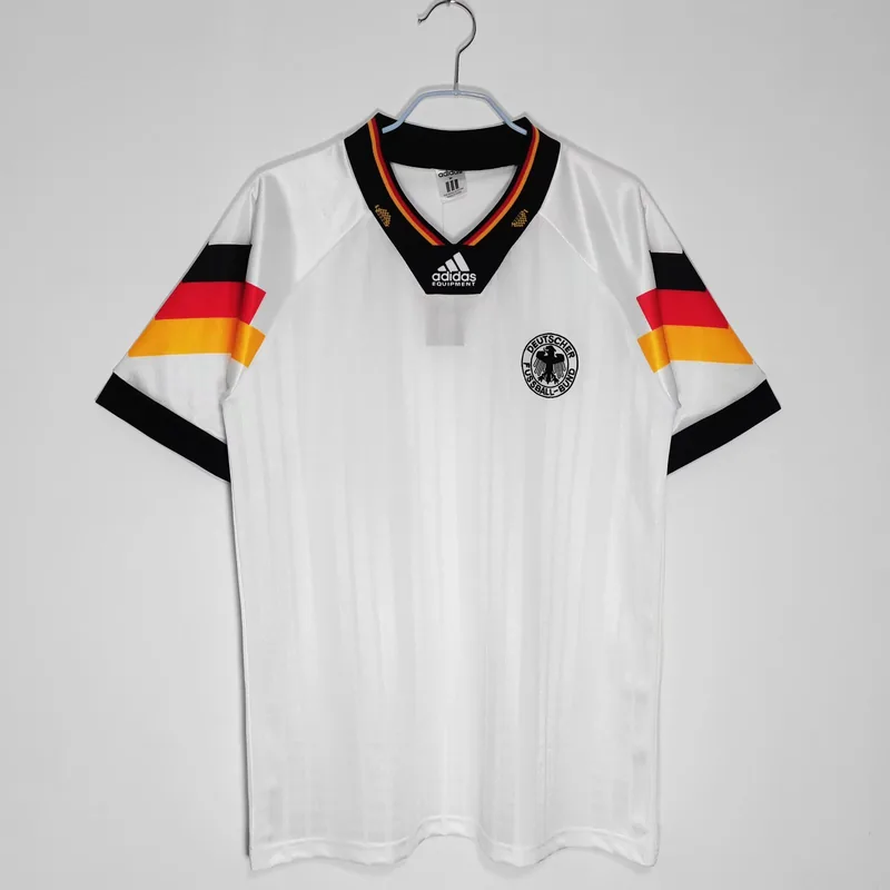 Camiseta Alemania 1992 LOCAL MANGA CORTA VERSION FAN