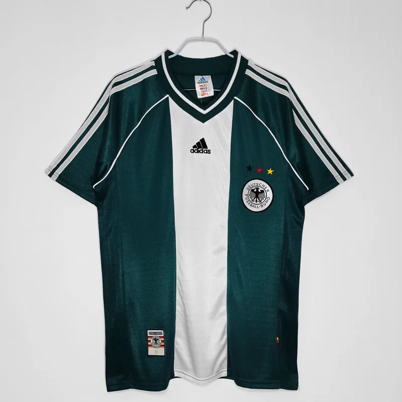 Camiseta Alemania 1998 VISITANTE MANGA CORTA VERSION FAN