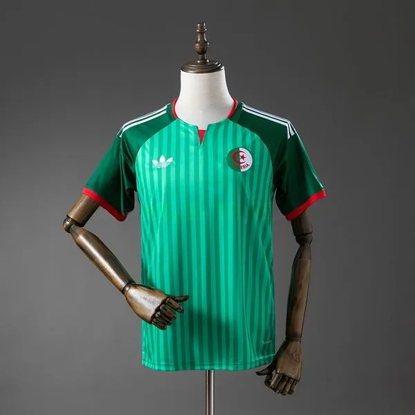 Camiseta de fútbol Argelia 2026 VISITANTE MANGA CORTA VERSION FAN