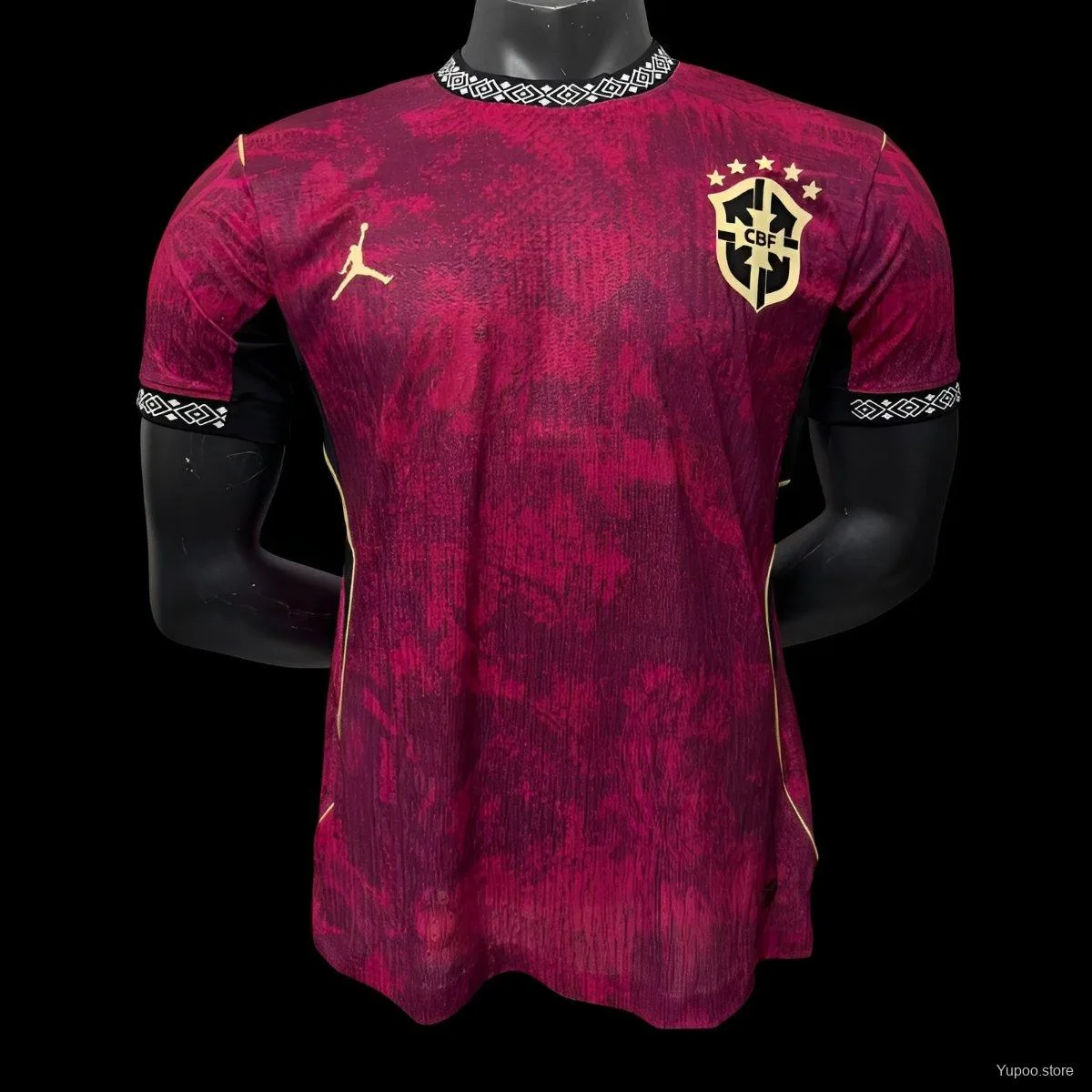Camiseta de fútbol Brasil 2026 TERCERA MANGA CORTA VERSION JUGADOR