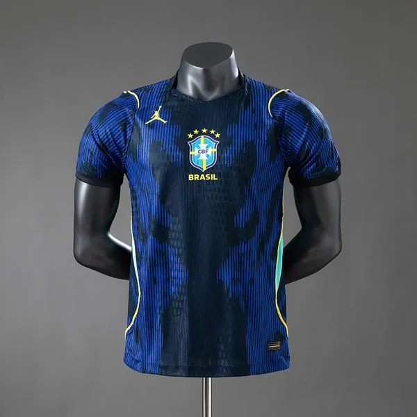 Camiseta de fútbol Brasil 2026 VISITANTE MANGA CORTA VERSION JUGADOR