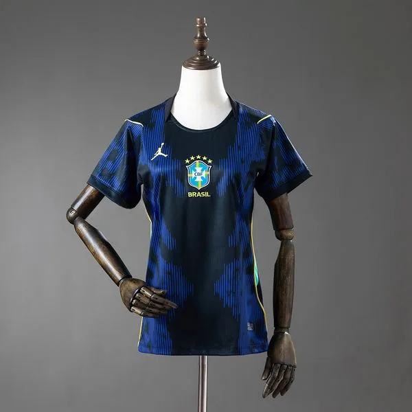 Camiseta de fútbol Brasil 2026 VISITANTE MUJER