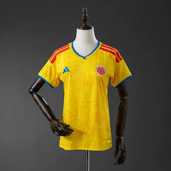 Camiseta de fútbol Colombia 2026 LOCAL MANGA CORTA VERSION FAN
