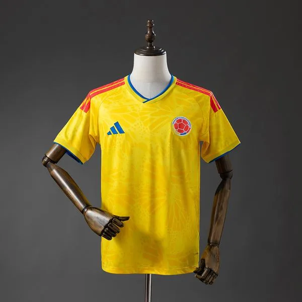 Camiseta de fútbol Colombia 2026/27 LOCAL MANGA CORTA VERSION FAN