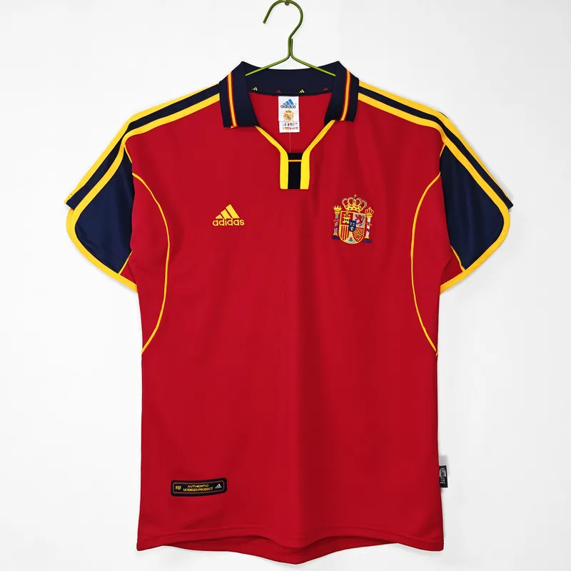 Camiseta España 2000 LOCAL MANGA CORTA VERSION FAN