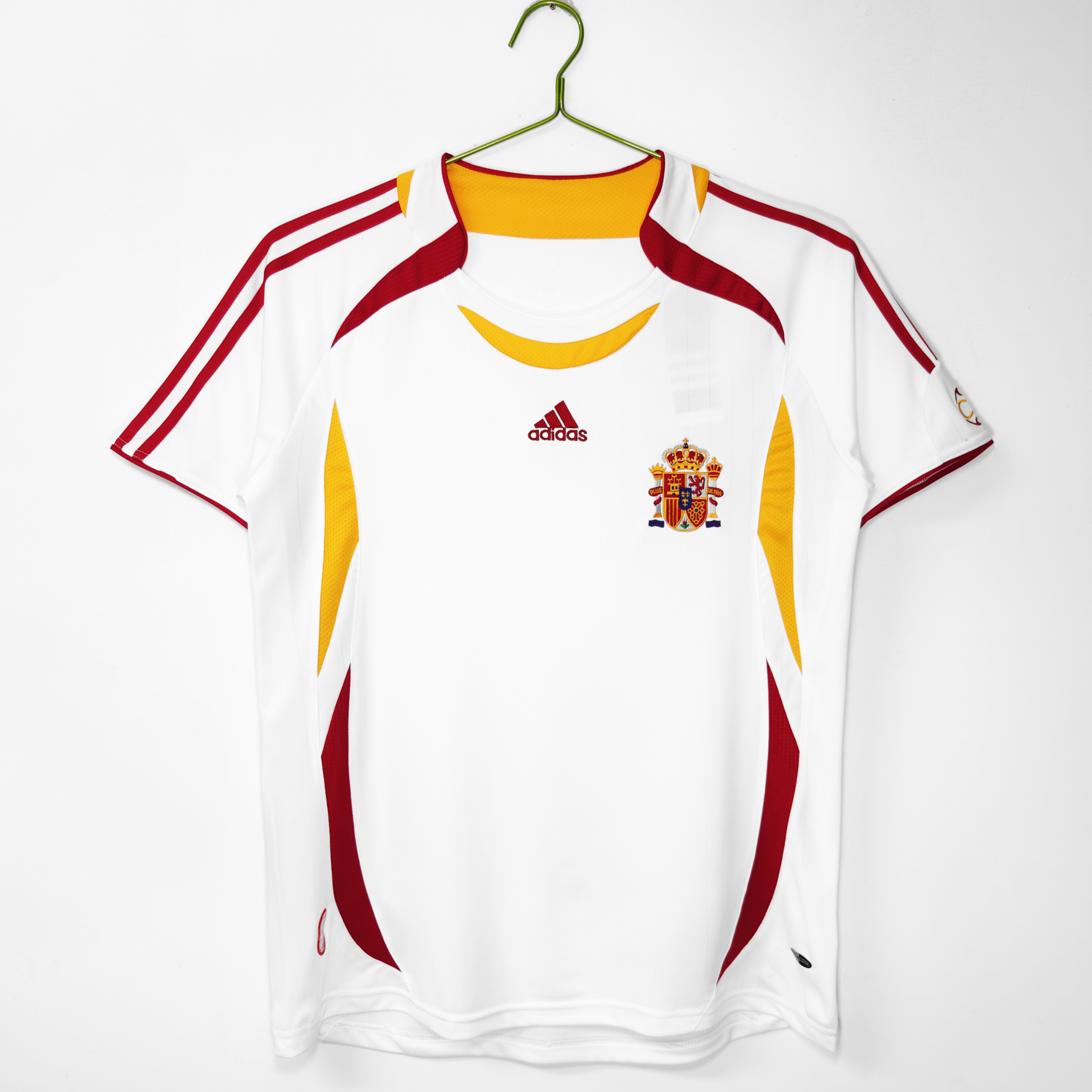 Camiseta de fútbol España 2006 VISITANTE MANGA CORTA VERSION FAN