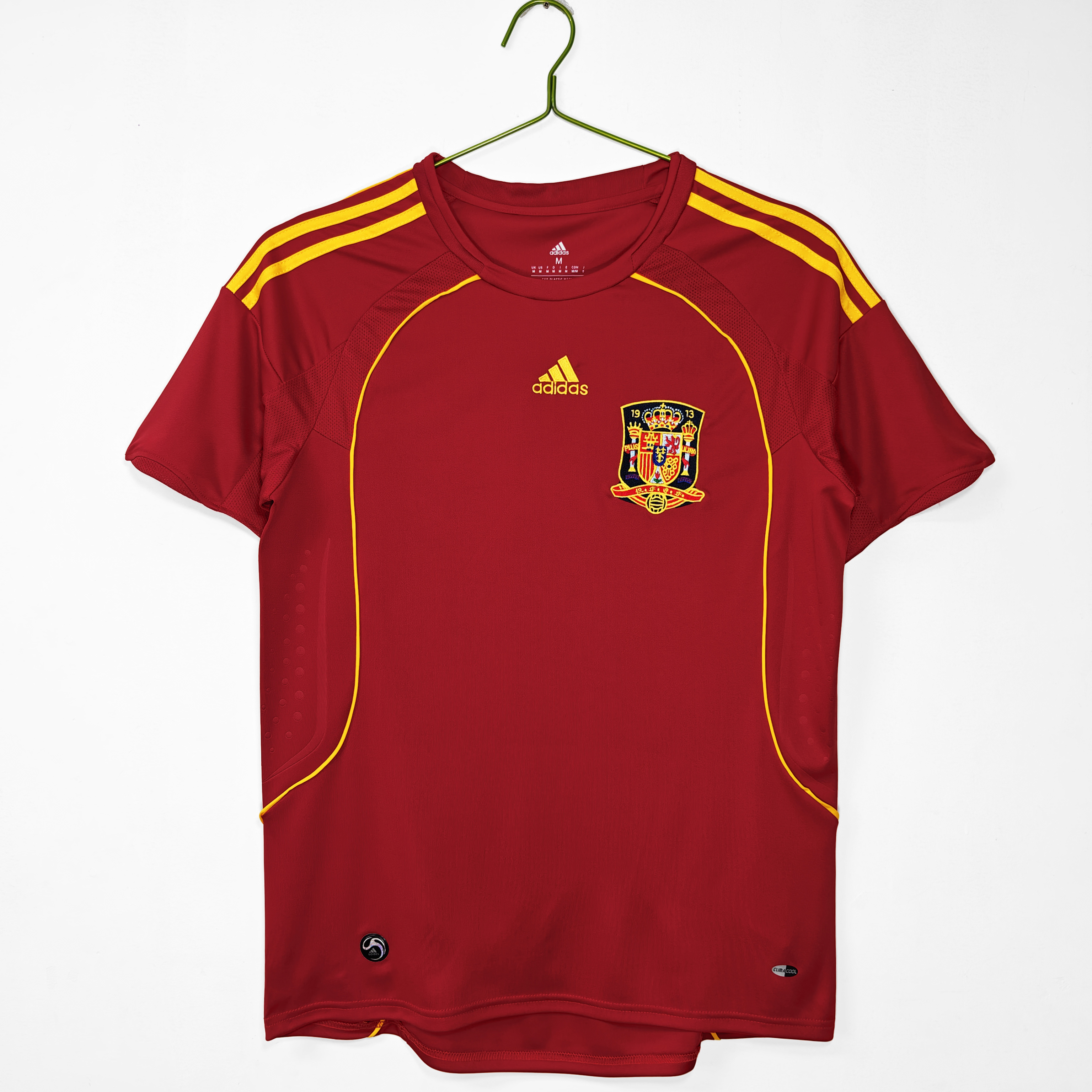 Camiseta de fútbol España 2008 LOCAL MANGA CORTA VERSION FAN