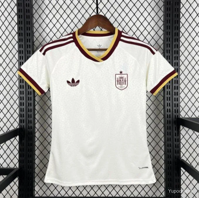 Camiseta de fútbol España 2026 VISITANTE MUJER