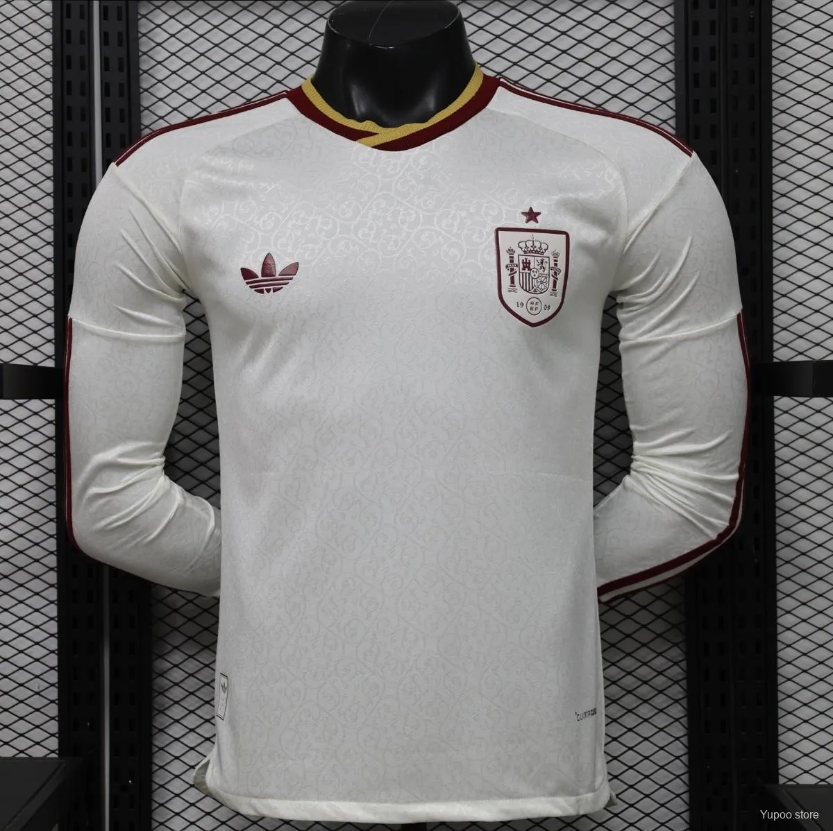 Camiseta de fútbol España 2026/27 VISITANTE MANGA LARGA VERSION JUGADOR