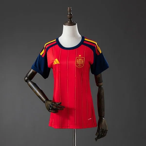 Camiseta de fútbol España 2026 LOCAL MANGA CORTA VERSION FAN
