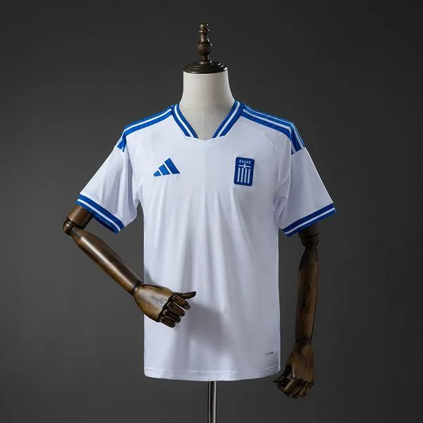 Camiseta de fútbol Grecia 2026/27 LOCAL MANGA CORTA VERSION FAN