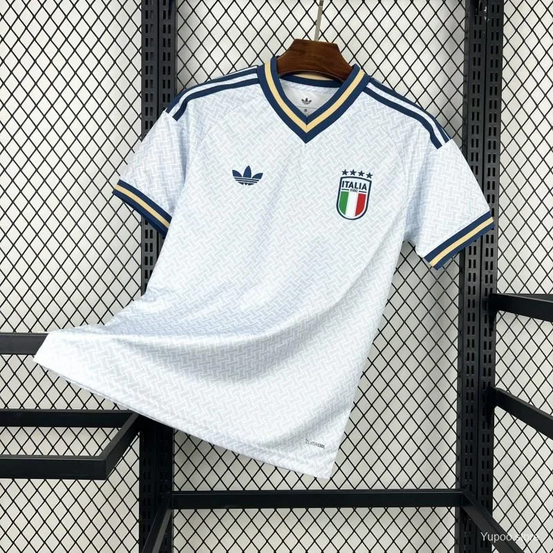 Camiseta de fútbol Italia 2026 VISITANTE MANGA CORTA VERSION FAN