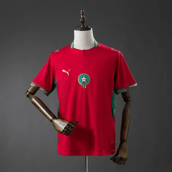 Camiseta de fútbol Marruecos 2026 LOCAL MANGA CORTA VERSION FAN