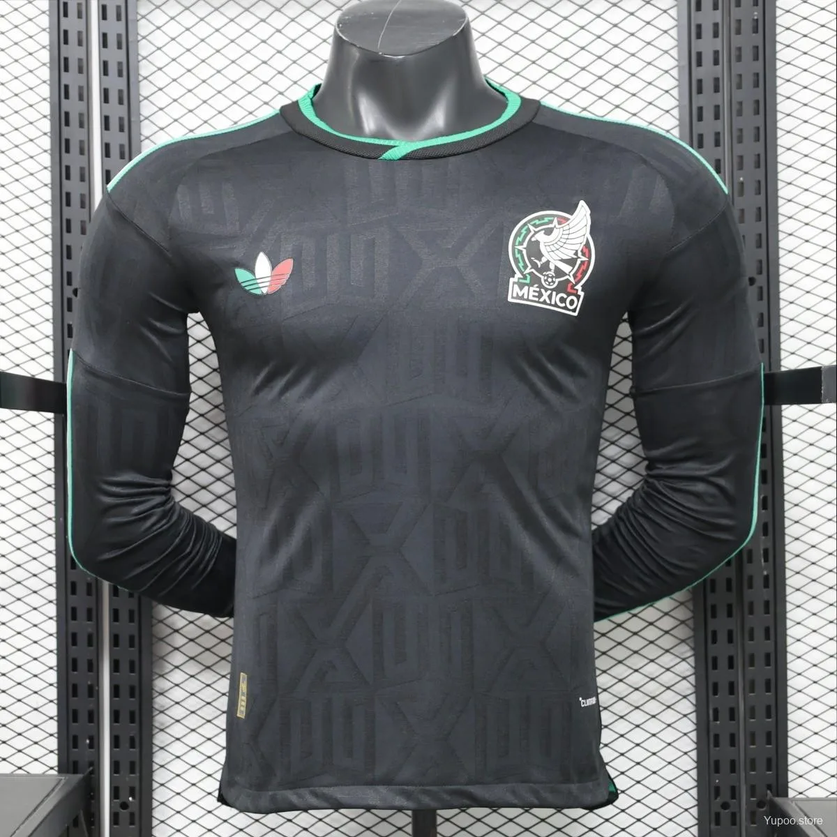 Camiseta de fútbol México 2026/27 VISITANTE MANGA LARGA VERSION JUGADOR