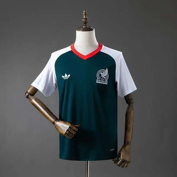 Camiseta de fútbol México 2026 ESPECIAL MANGA CORTA VERSION FAN
