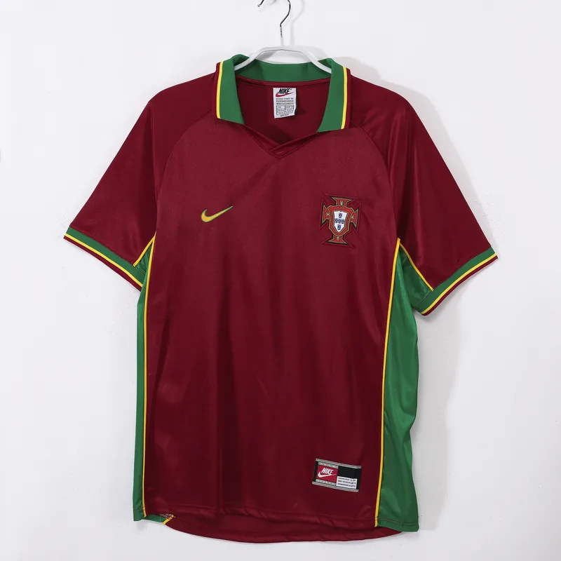 Camiseta Portugal 1998 LOCAL MANGA CORTA VERSION FAN
