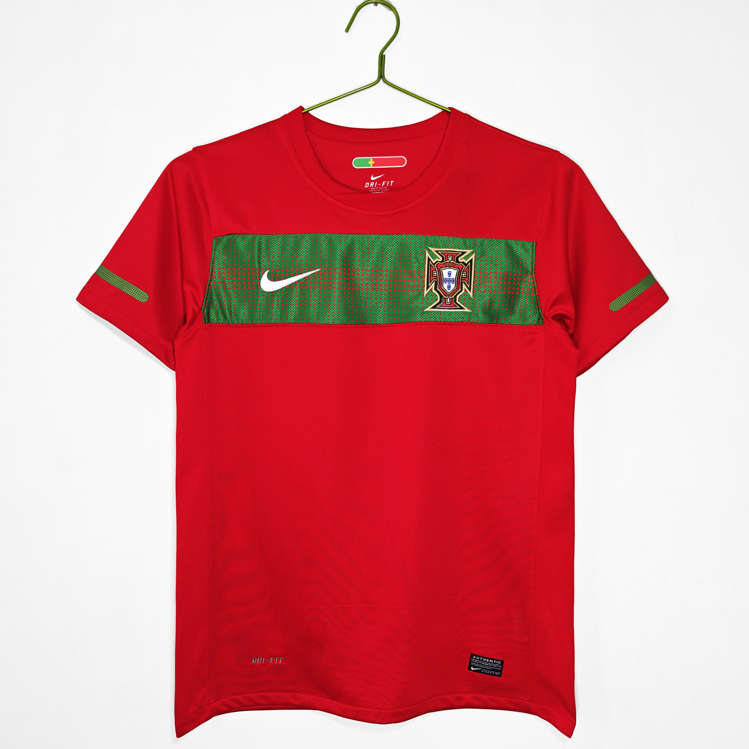 Camiseta de fútbol Portugal 2010 LOCAL MANGA CORTA VERSION FAN