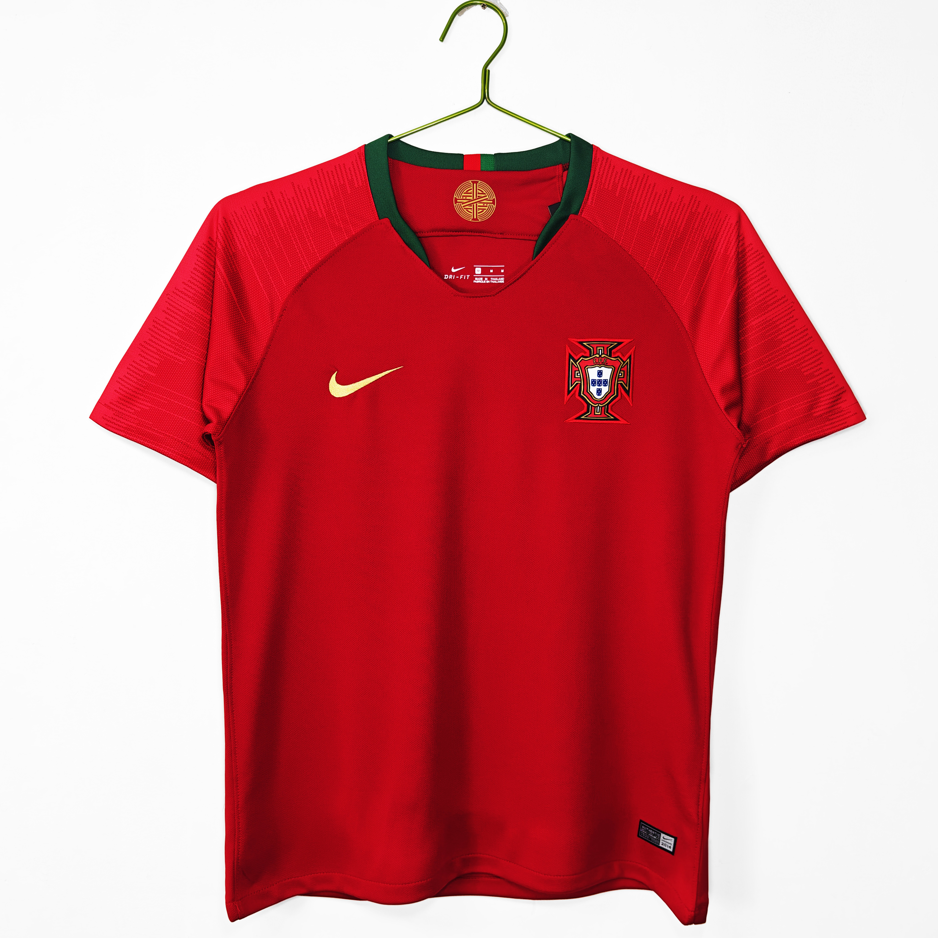 Camiseta de fútbol Portugal 2018 LOCAL MANGA CORTA VERSION FAN