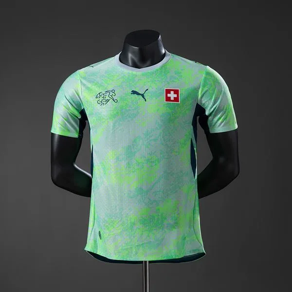 Camiseta de fútbol Suiza 2026 VISITANTE MANGA CORTA VERSION JUGADOR