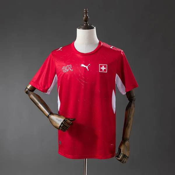 Camiseta de fútbol Suiza 2026 LOCAL MANGA CORTA VERSION FAN
