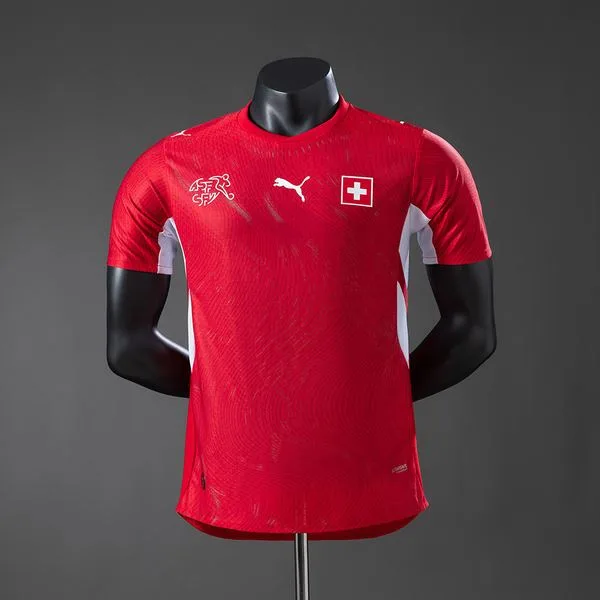 Camiseta de fútbol Suiza 2026 LOCAL MANGA CORTA VERSION JUGADOR