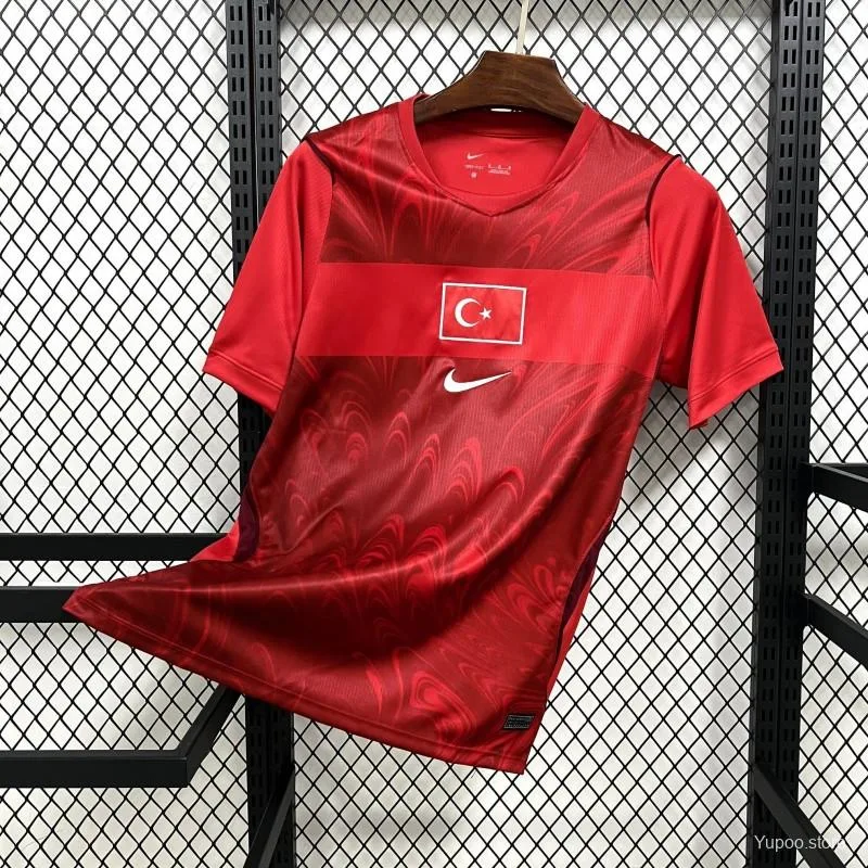 Camiseta de fútbol Turquía 2026 LOCAL MANGA CORTA VERSION FAN