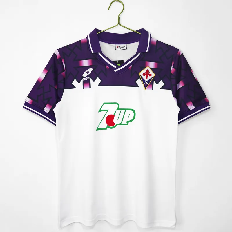 Camiseta Fiorentina 1992/93 VISITANTE MANGA CORTA VERSION FAN