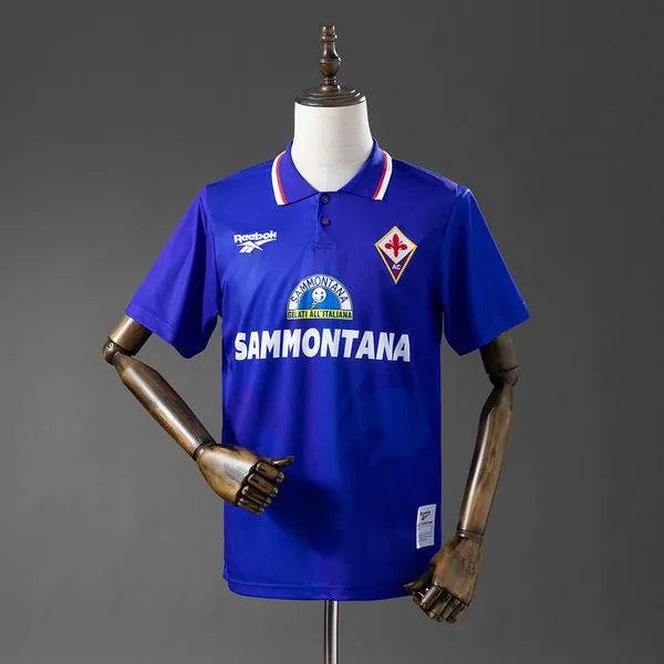 Camiseta de fútbol Fiorentina 1995/96 LOCAL MANGA CORTA VERSION FAN